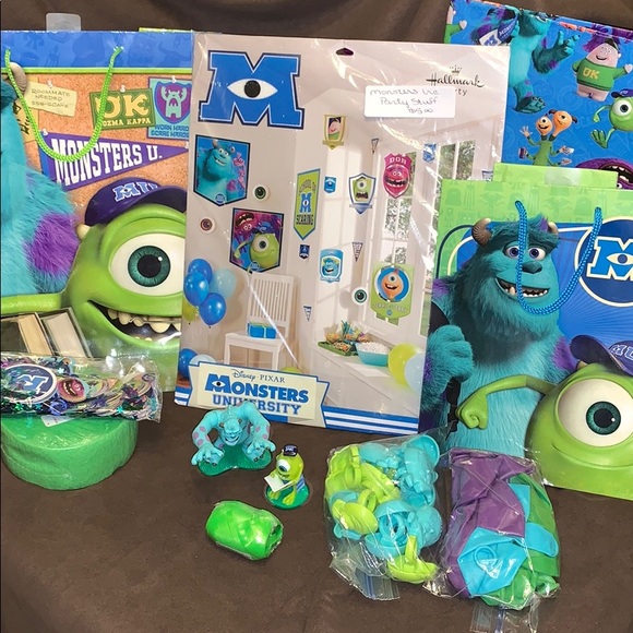 Disney Party Supplies Monsters Inc Party Set Poshmark